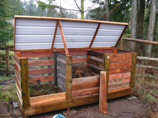 Compost Bin Plans Using Pallets