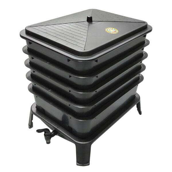 The Worm Tower 5 Tray Worm Composter-FREE SHIPPING! - Uncle Jim's Worm Farm