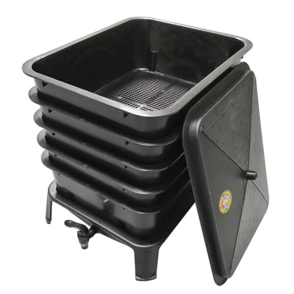 The Worm Tower 5 Tray Worm Composter-FREE SHIPPING! - Uncle Jim's Worm Farm